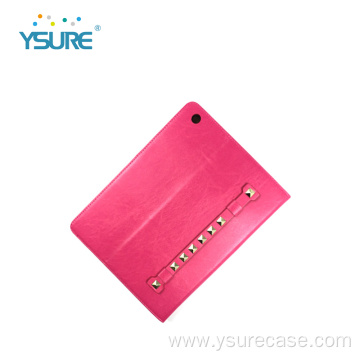 high quality soft leather smart tablet bag pad